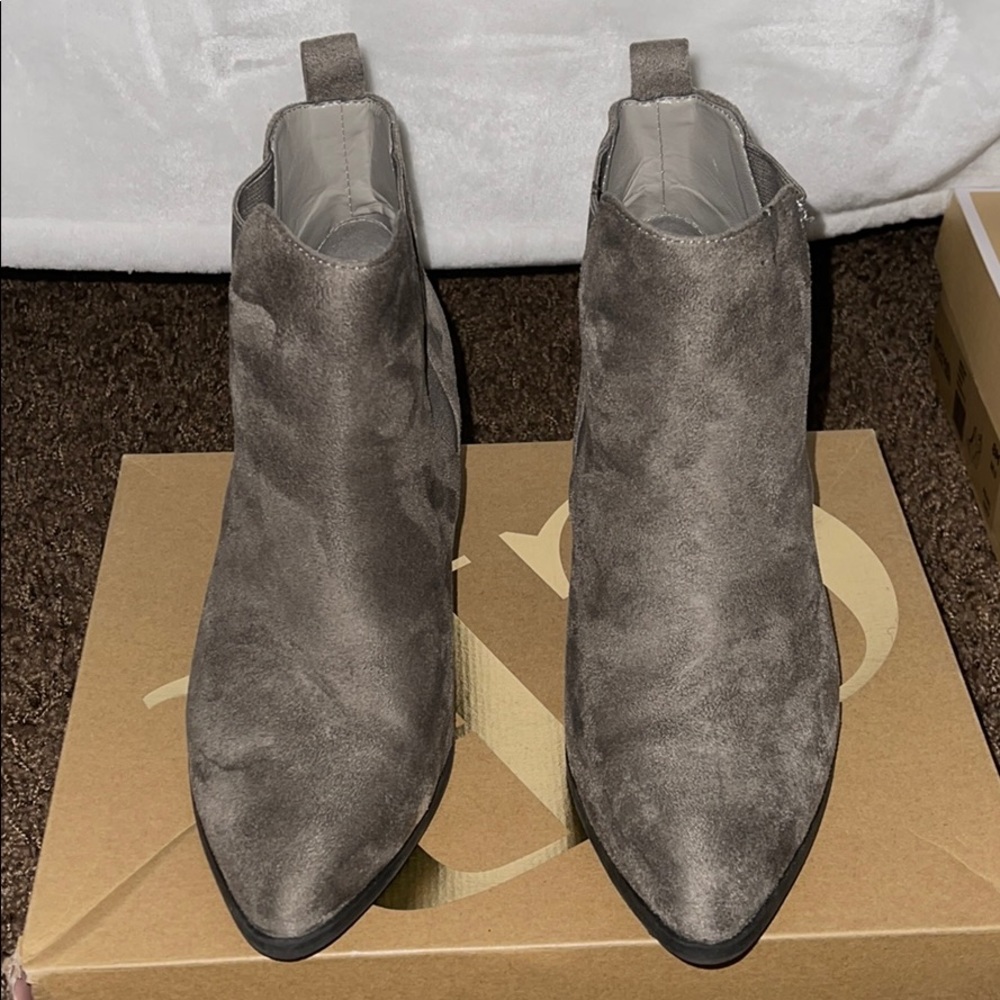 Suede Chelsea boots